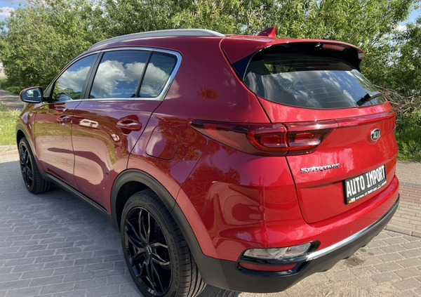Kia Sportage cena 77990 przebieg: 124000, rok produkcji 2019 z Bełżyce małe 704
